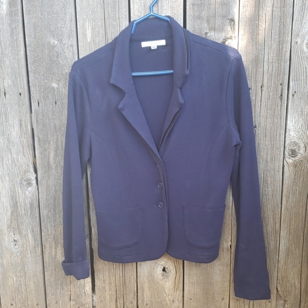 Cabi Dark Blue Navy Jacket Medium